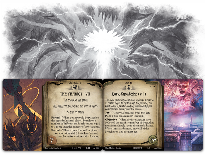 Arkham Horror : The Card Game - In the Clutches of Chaos Mythos Pack